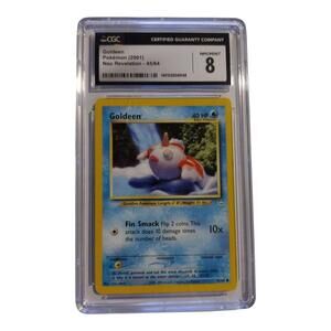 Goldeen Pokémon (2001) Neo Revelation CGC 8 NM/MINT